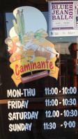 El Caminante food