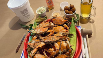 Captain John's Crab House food