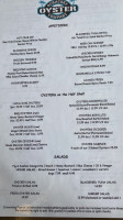 Ocracoke Oyster Company menu