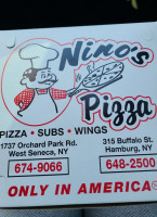 Nino's Pizzeria food