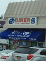 Blue Angel Diner outside