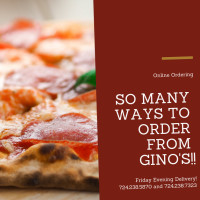 Gino's Pizza Of Ligonier inside