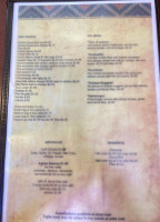 San Lorenzo Mexican Resturant menu