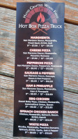 Wood Fire Pizza menu