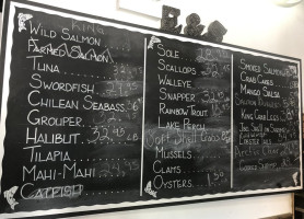 E&s Fish Company menu