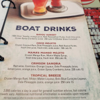 Bubba Gump Shrimp Co. menu