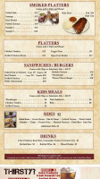 Bradley's Pit Bbq Grill menu