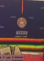 Maria's Cafe Mexican Grill menu