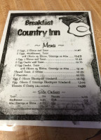 Country Inn menu