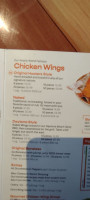 Hooters menu