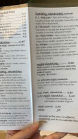 Hot Java menu