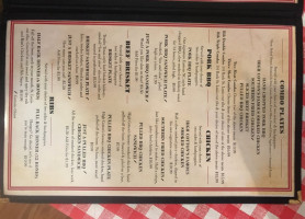 High Cotton Barbeque menu