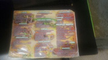 Susie`s Mexican Grill menu