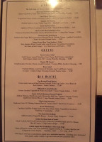 Ocean Boulevard Bistro And Martini menu