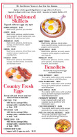 Tony's Breakfast Cafe menu