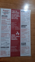 Pardner's -b-que Steak menu