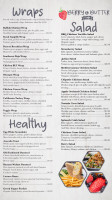 Berry And Butter Cafe menu