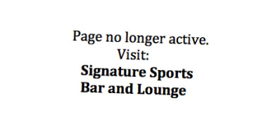 Signature Sports Grill Inc. inside