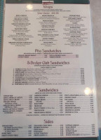 Skf Valley Diner menu