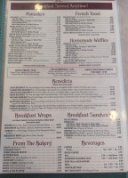 Skf Valley Diner menu