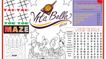 Vita Bella Pizza menu