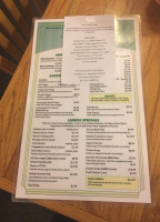 Darrell's menu