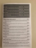 Dunn's Deli menu