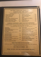 Main St Retreat Grill menu