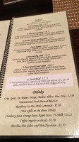 Alpine Inn menu