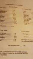 El Maguey menu