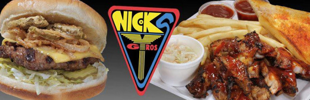 Nick's Gyros food