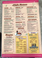 Los Portales menu