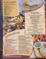 Lorenzo's Mexican Grille menu