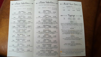 Northwest Pizza Company menu