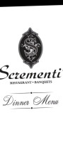 Scrementi's Banquets Catering food