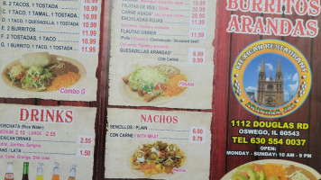 Burritos Arandas food