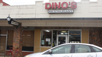 Dino's outside