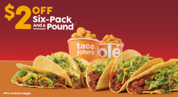 Taco John's food