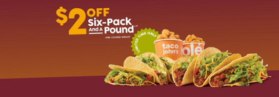 Taco John's food