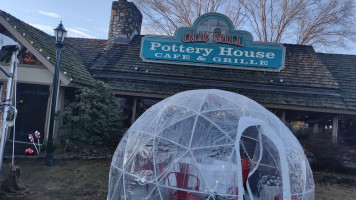 The Old Mill Pottery House Café inside