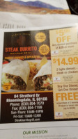 Steak Burrito food