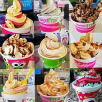 Sweet Frog Yogurt food