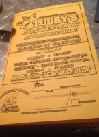 Tubby's Cafe food