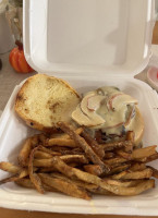 Applewood Smoke Burger Company food