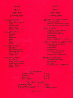 Rosalie Jioio's Little Italy menu