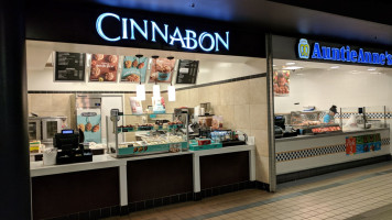 Cinnabon inside