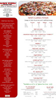 Papa's Pizza Parlor menu