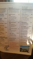 Kuchie's On The Water menu