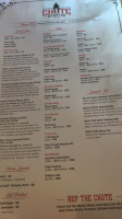 Chute Rooster menu