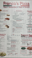 Franco's Pizza food